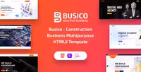 دانلود قالب Busico بیزیکو قالب اچ تی ام ال شرکتی