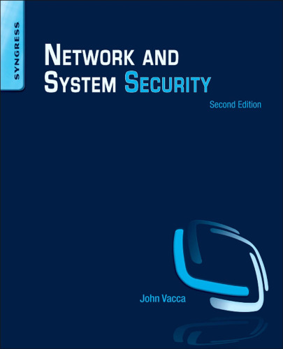 خرید و دانلود نسخه کامل کتاب Network and System Security, Second Edition