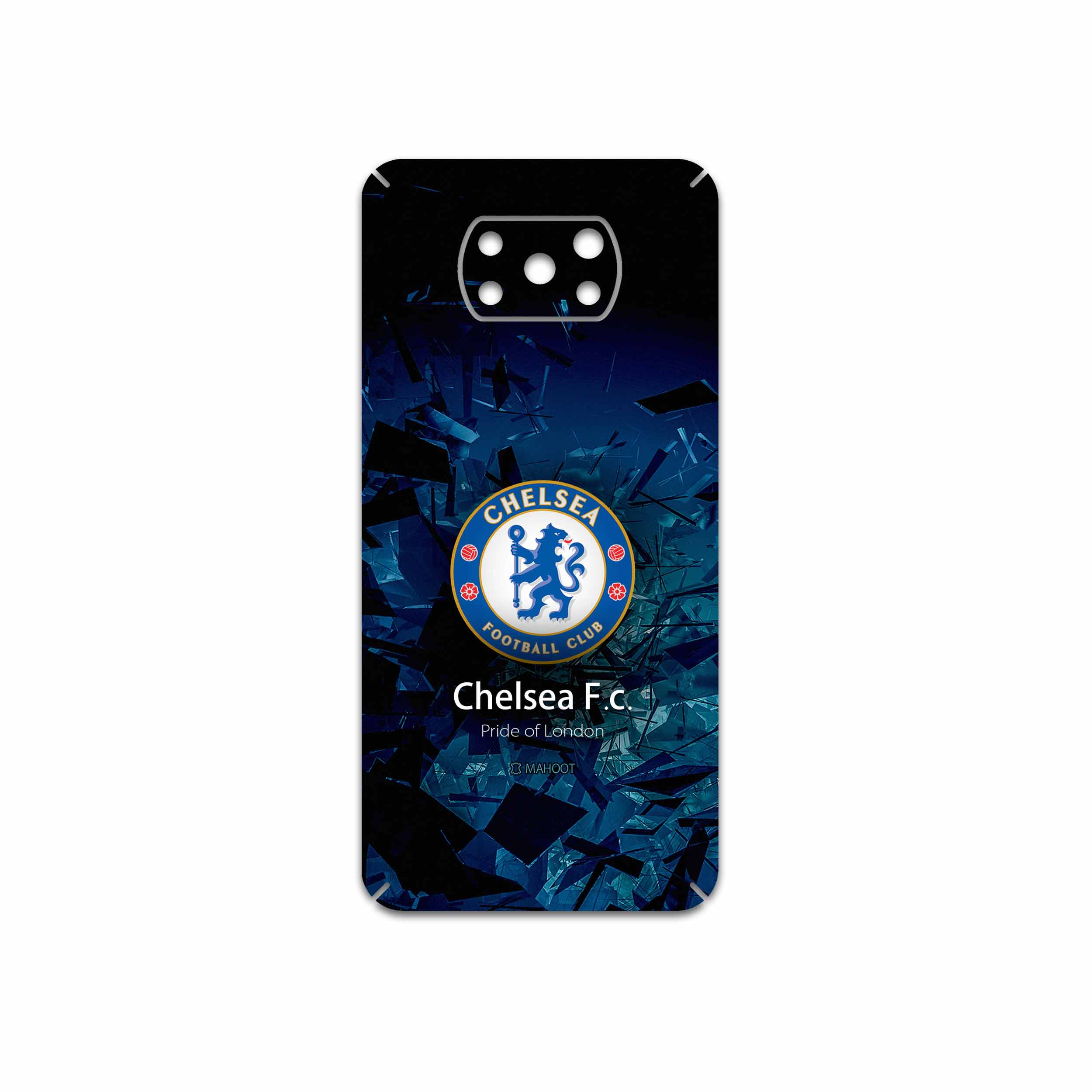 برچسب پوششی ماهوت مدل Chelsea مناسب برای گوشی موبایل شیائومی Poco X3 Pro