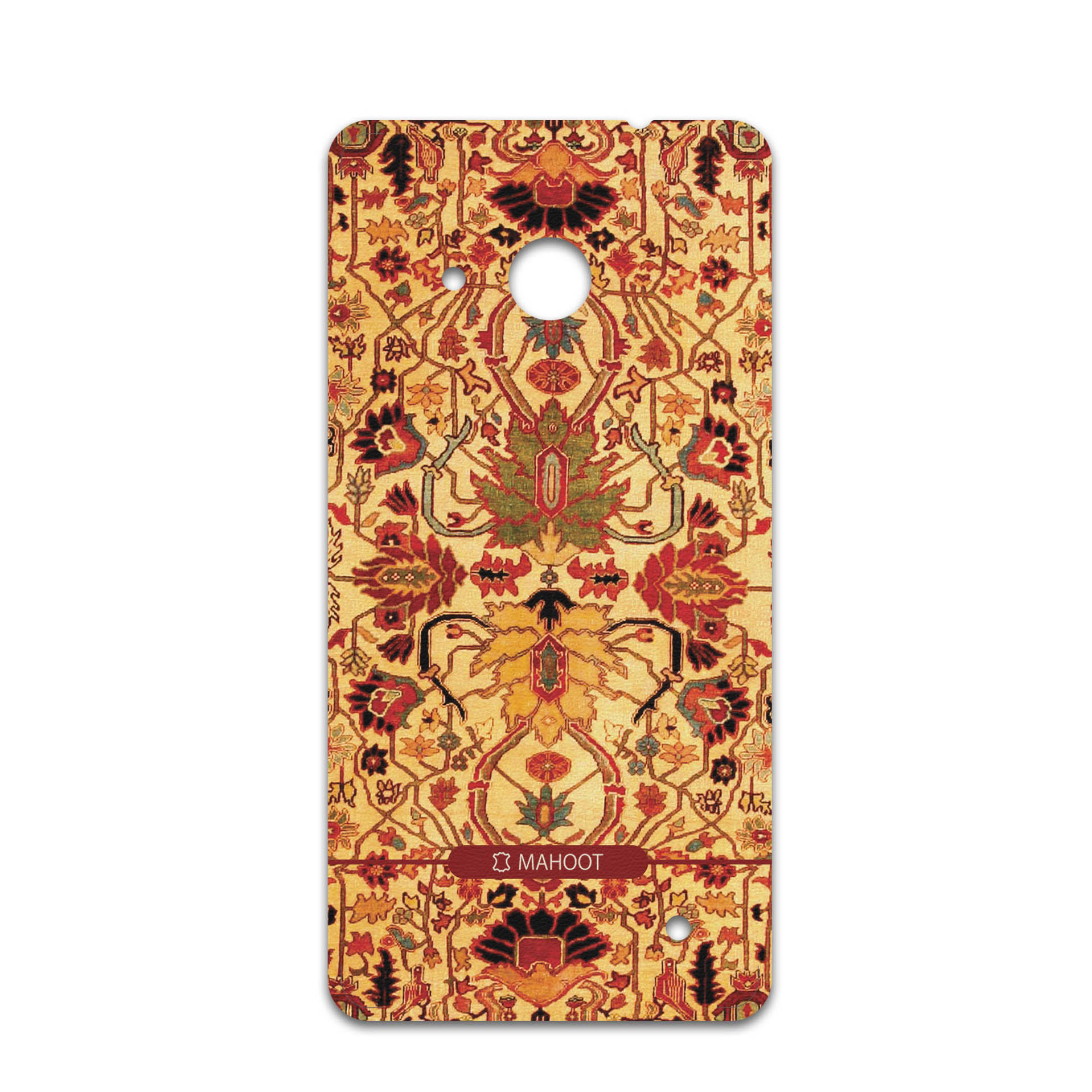 برچسب پوششی ماهوت مدل Persian-Carpet-Yellow مناسب برای گوشی موبایل مایکروسافت Lumia 550