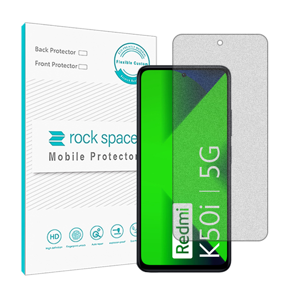 گلس شیائومی Redmi K50i مدل نانو هیدروژل گیمینگ برند راک اسپیس کد 22295S