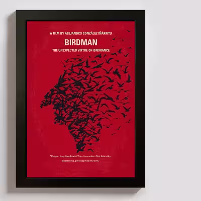 تابلو مدل فیلم birdman BL048
