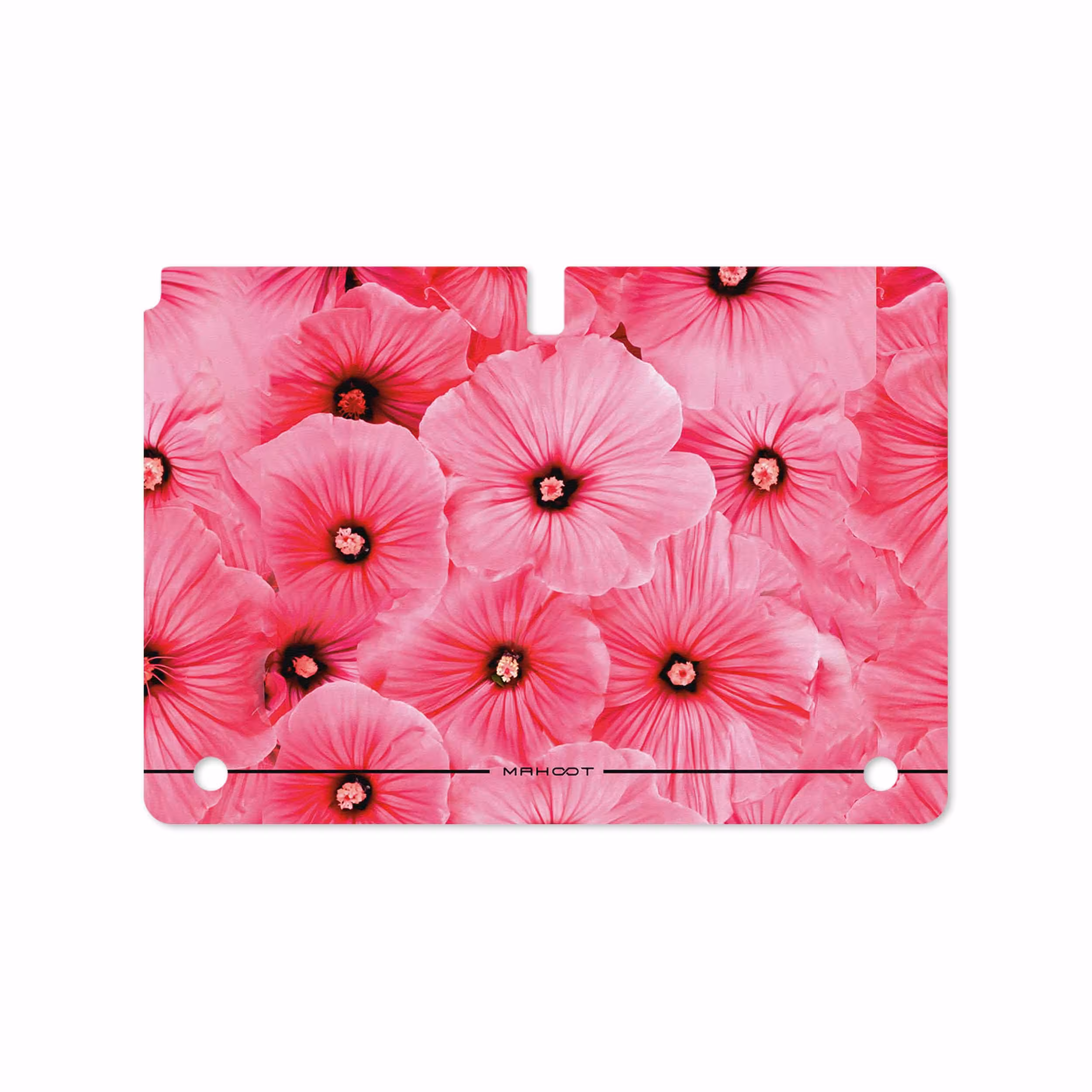برچسب پوششی ماهوت مدل Pink-Flower مناسب برای تبلت سامسونگ Galaxy Note 10.1 2012 N8010