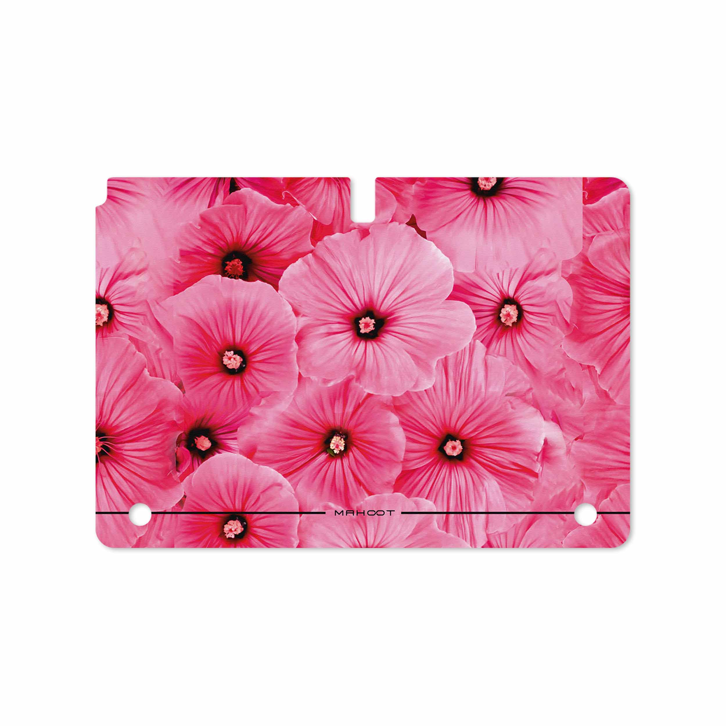 برچسب پوششی ماهوت مدل Pink-Flower مناسب برای تبلت سامسونگ Galaxy Note 10.1 2012 N8010