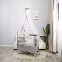 تخت و پارک کنار بازشو و گهواره شو کول بیبی cool baby