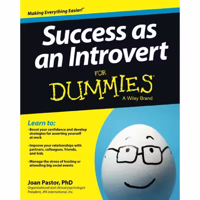 کتاب Success as an Introvert For Dummies اثر Joan Pastor انتشارات For Dummies