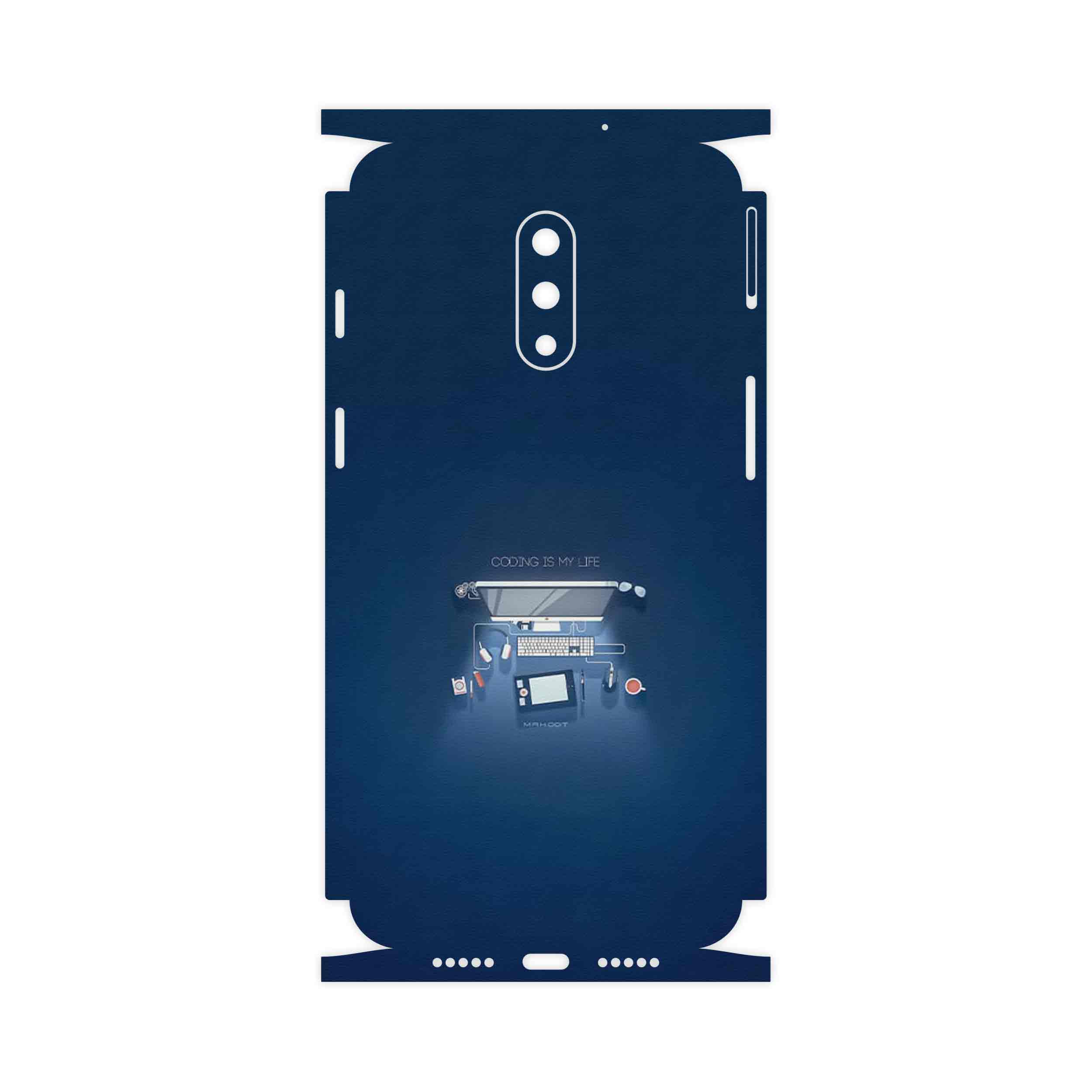 برچسب پوششی ماهوت مدل Programming 3-FullSkin مناسب برای گوشی موبایل وان پلاس 7