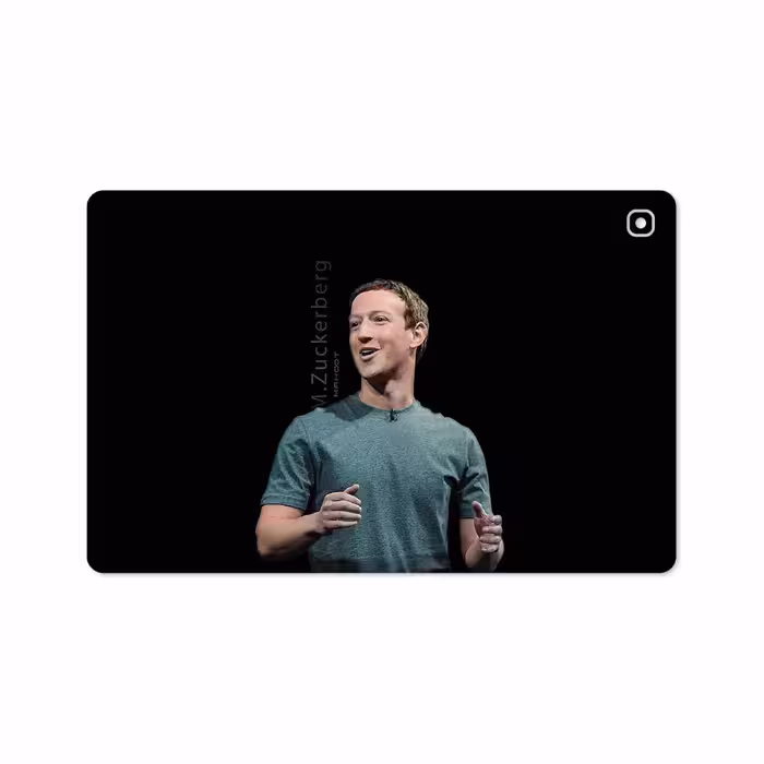 برچسب پوششی ماهوت مدل Mark Zuckerberg مناسب برای تبلت سامسونگ Galaxy Tab S5e 10.5 2019 T720
