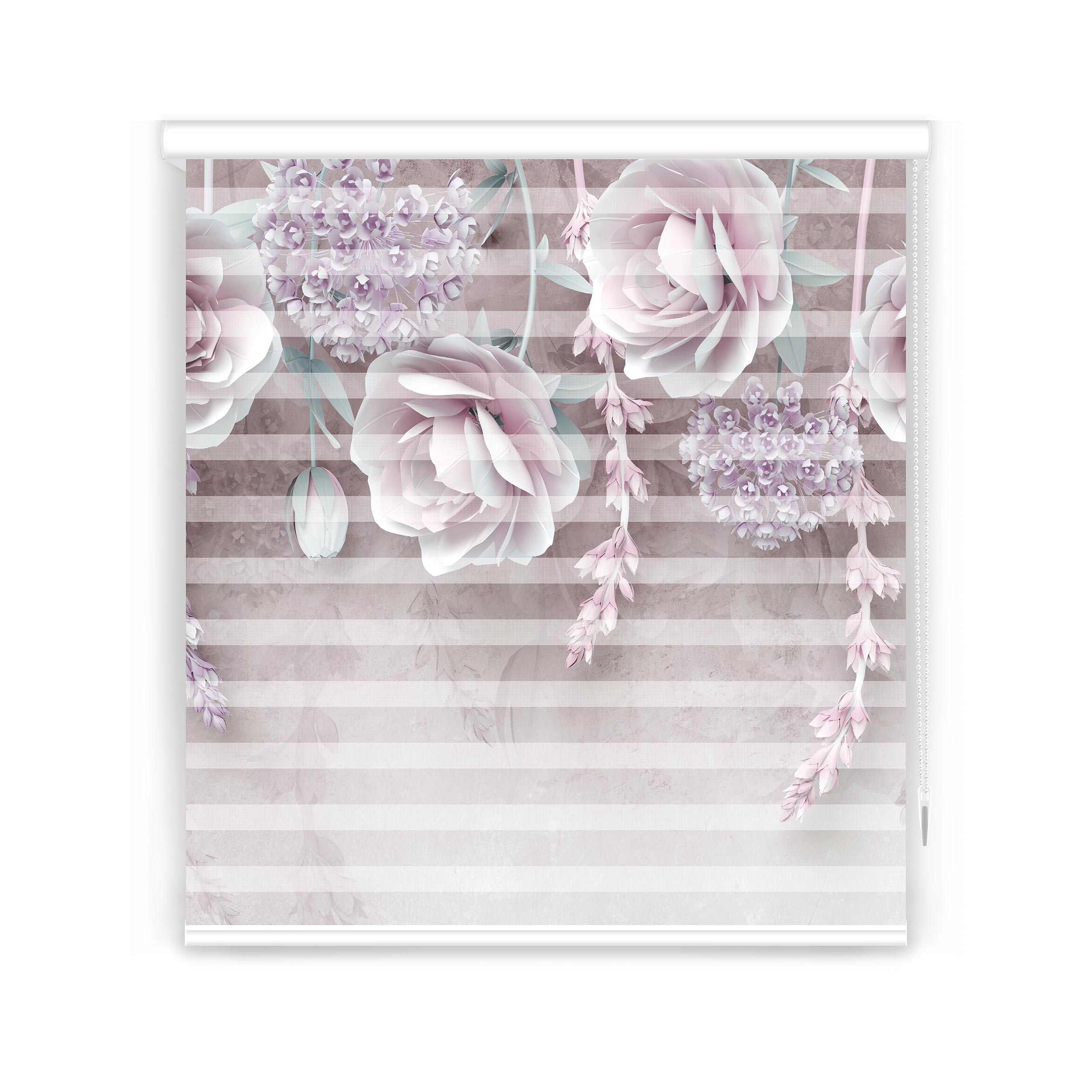 پرده زبرا مدل F-7329 سایز 160x180 سانتی متر