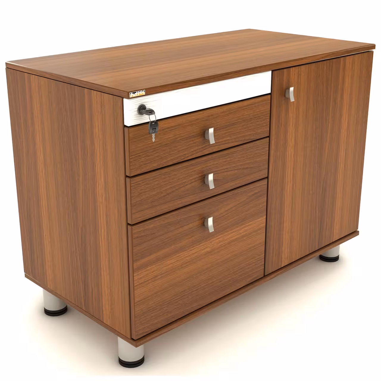 کمد اداری فـوفل مدل S103 L94 رنگ G1