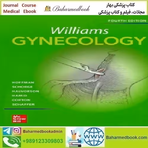 Williams Gynecology 2020 TRUE PDF   VIDEOS price 4€ - کتاب پزشکی بهار