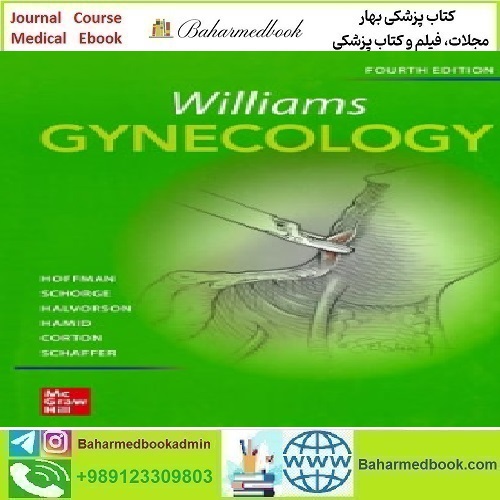 Williams Gynecology 2020 TRUE PDF VIDEOS price 4€ - کتاب پزشکی بهار