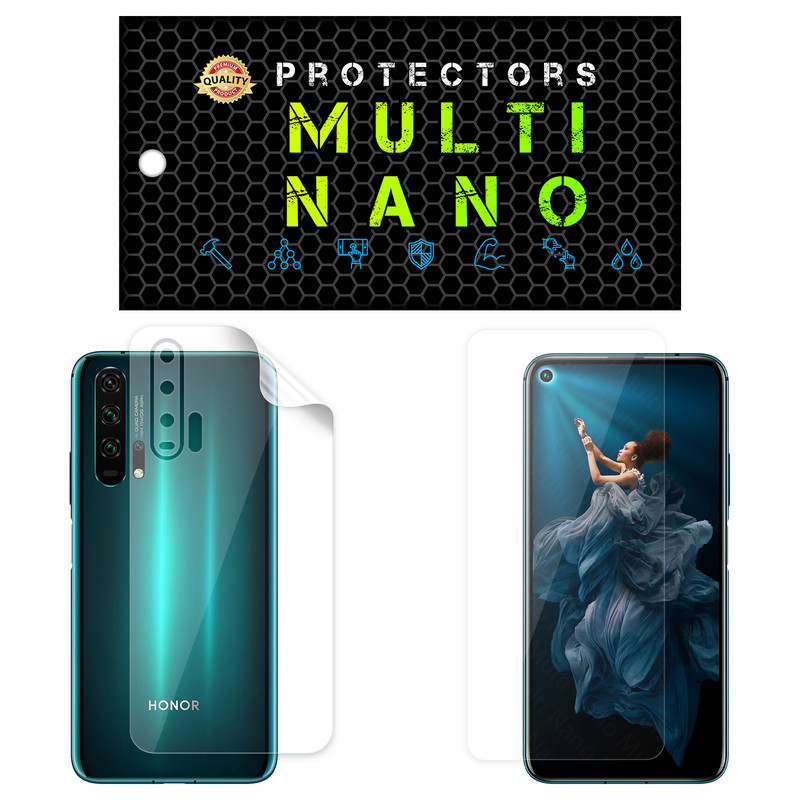 محافظ صفحه نمایش مولتی نانو مدل X-SFT مناسب برای گوشی موبایل آنر 20 Pro به همراه محافظ پشت | کالا برتری