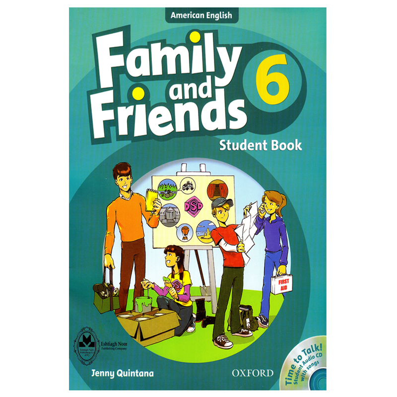 کتاب Family And Friends 6 اثر Naomi Simmons انتشارات اشتیاق نور