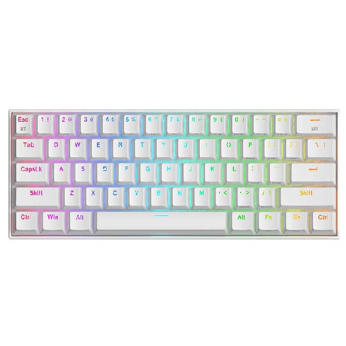 خرید کیبورد Redragon K530 Pro Draconic Elite White با بهترین قیمت