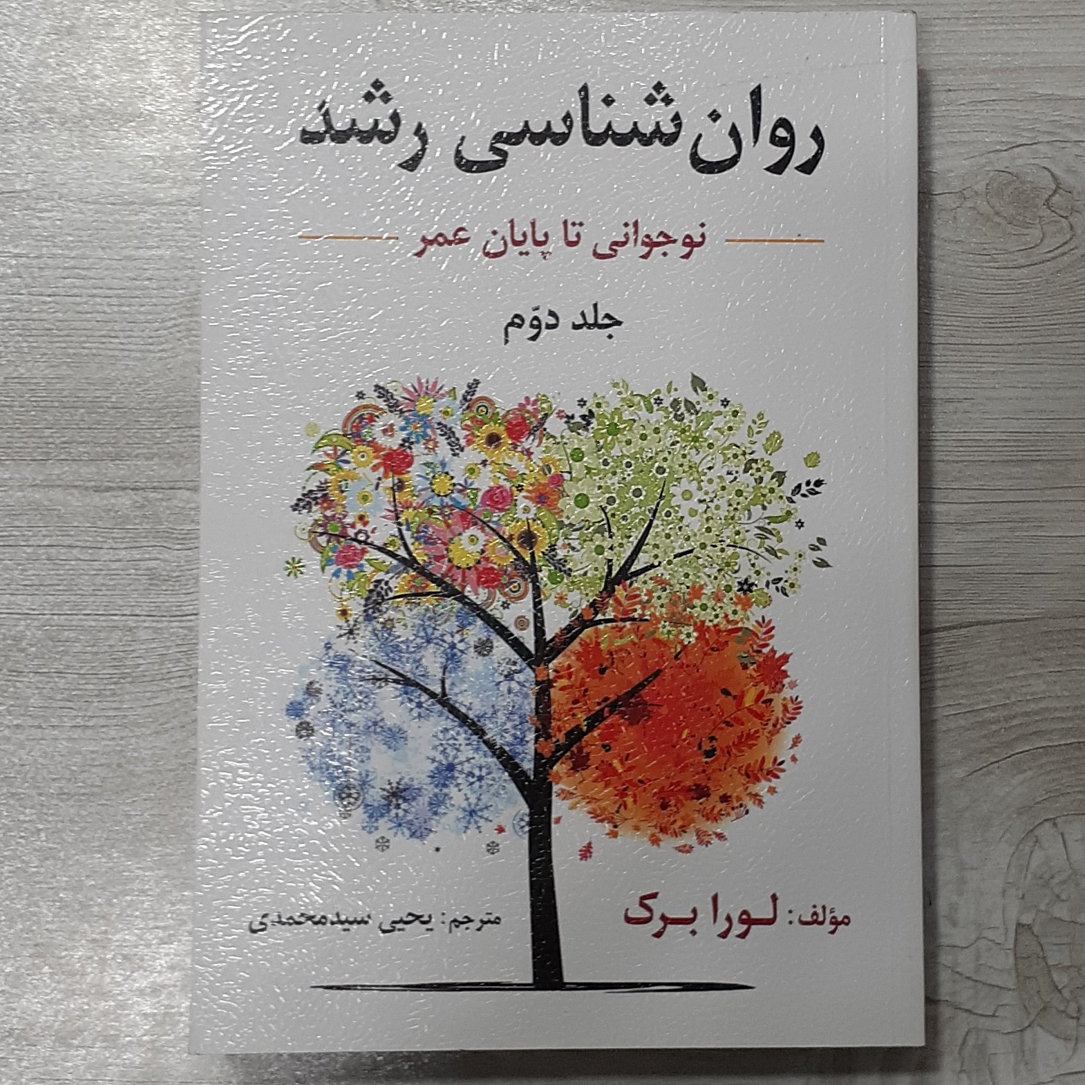 کتاب روانشناسی رشد از نوجوانی تا پایان عمر مولف لورا برک جلد دوم ترجمه دکتر یحیی سیدمحمدی چاپ جدید نشر ارسباران