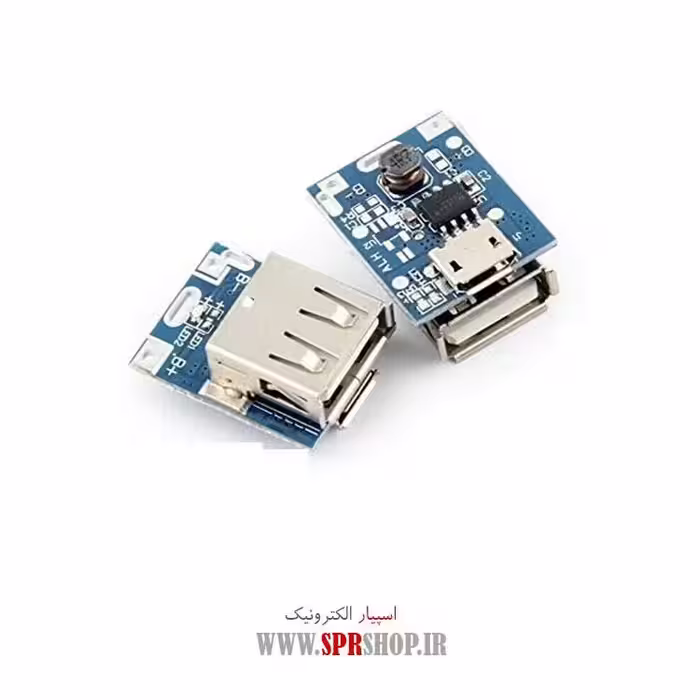 ماژول پاوربانک 5 ولت 1 آمپر مدل T6855-C V1.0 با یک خروجی USB