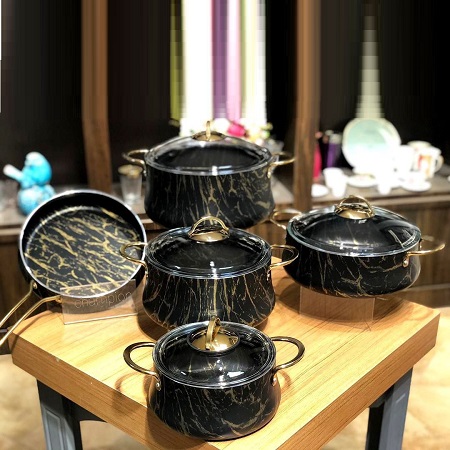 سرویس قابلمه 9 پارچه گرانیتی پاچی MTL-200869