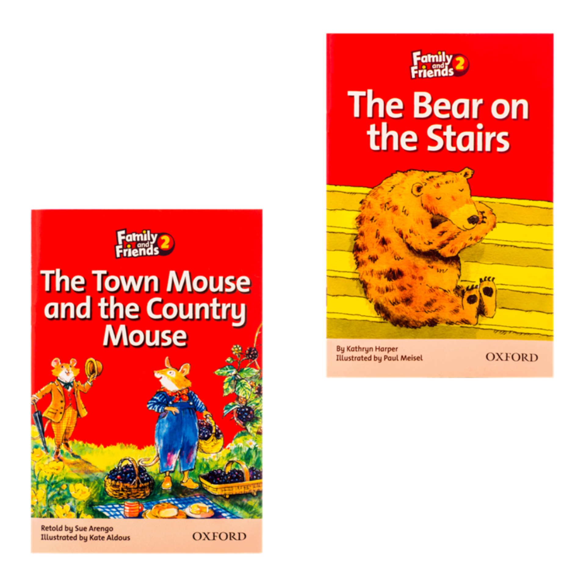 کتاب Family and Friends Readers 2 اثر Sue Arengo انتشارات Oxford دو جلدی