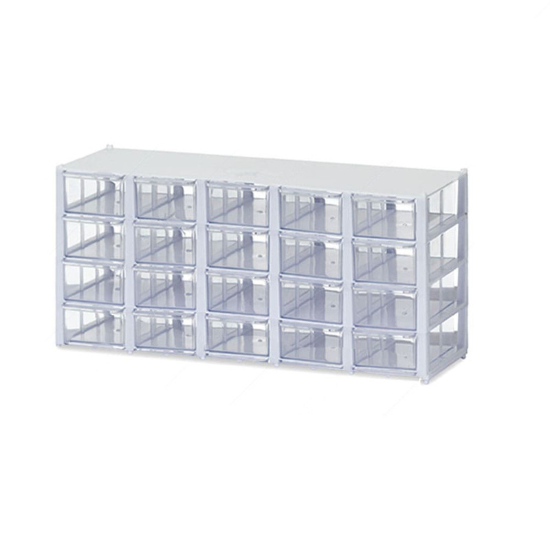 فایل کشویی مدل 20 کشو 4 طبقه | کالا مکس