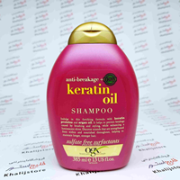 شامپو بدون سولفات او جی ایکس Ogx مدل Keratin Oil