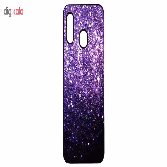 کاور طرح جرقه های بنفش کد 43210 مناسب برای گوشی موبایل سامسونگ galaxy a30