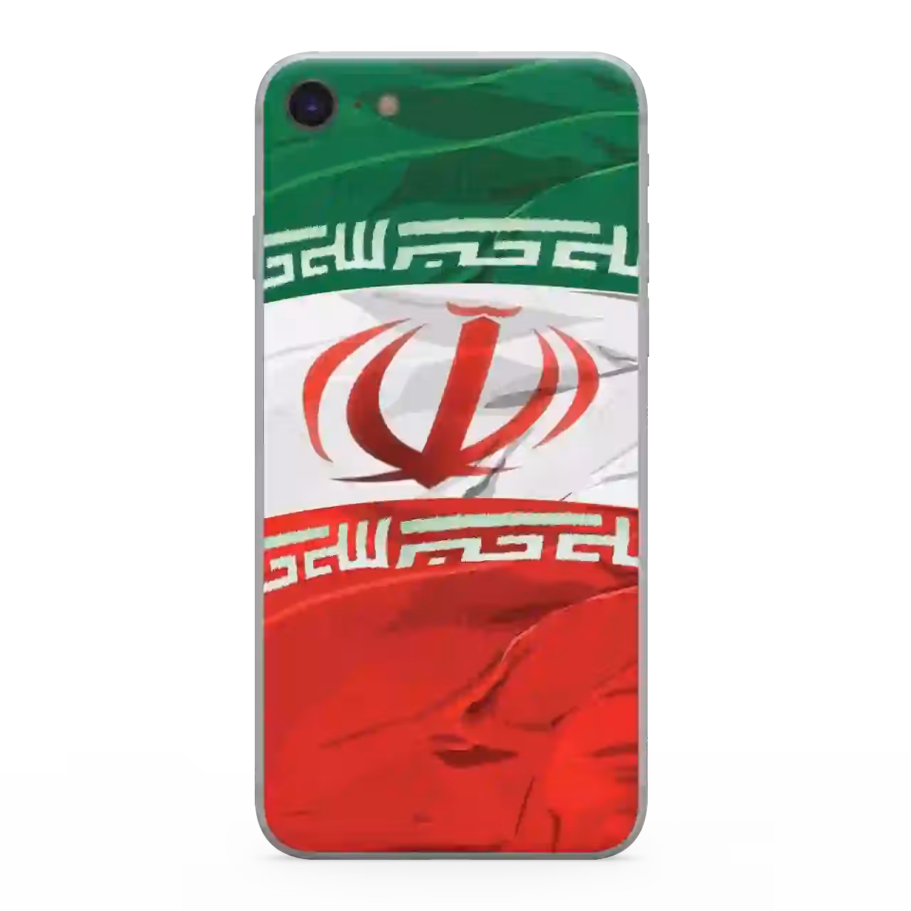 قاب گوشی پرچم سه رنگ ایران مدل AE3