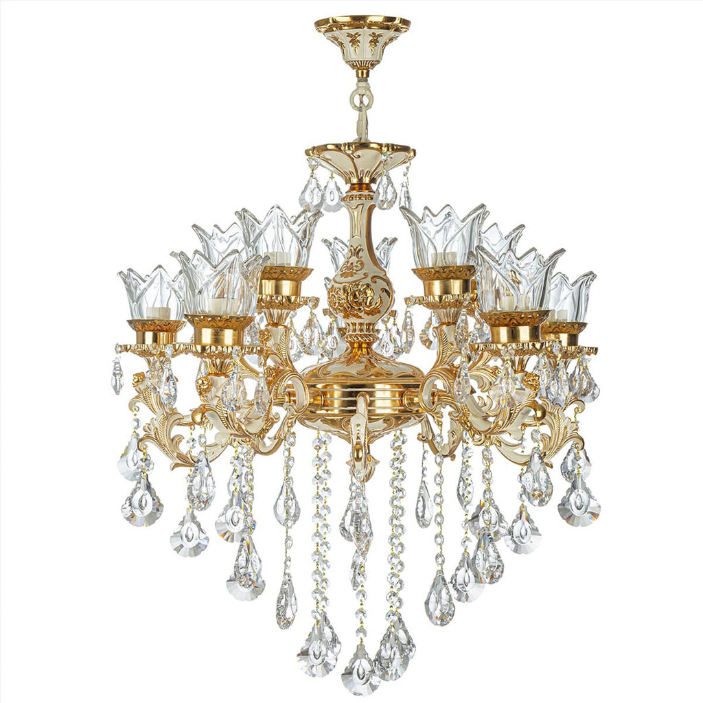 لوستر 10 شعله چشمه نور کد S3631/5GWT