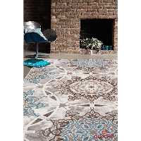 فرش ماشینی  ساوین کد 1509 آبی