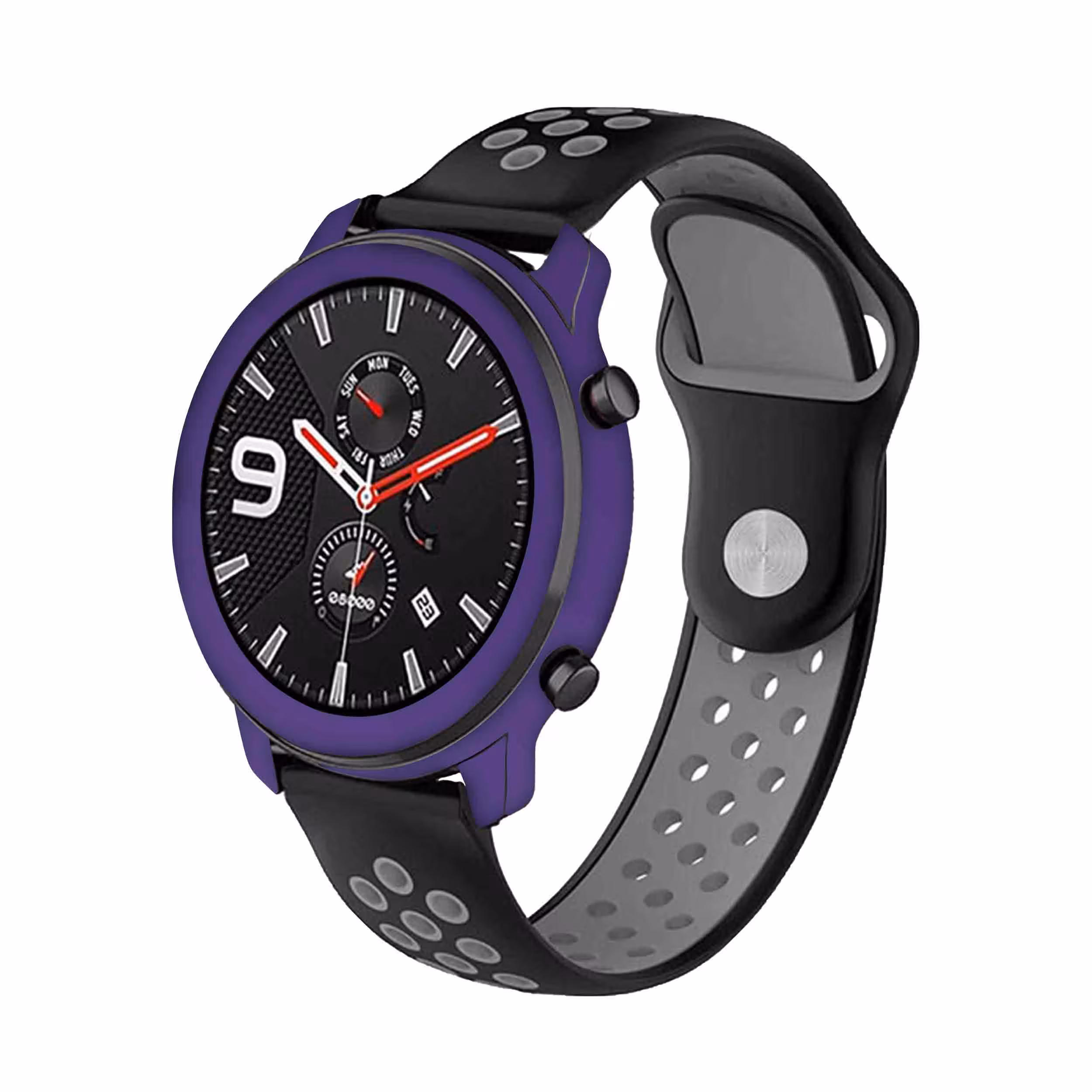 برچسب ماهوت طرح Matte BlueBerry مناسب برای ساعت هوشمند شیایومی Amazfit GTR 47mm