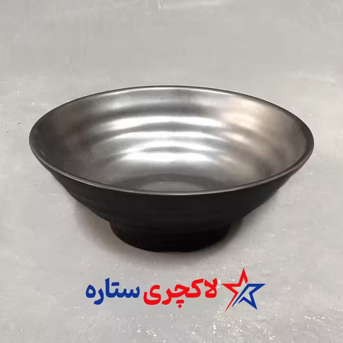 کاسه ملامین مشکی 20 سانت کد 155108G64
