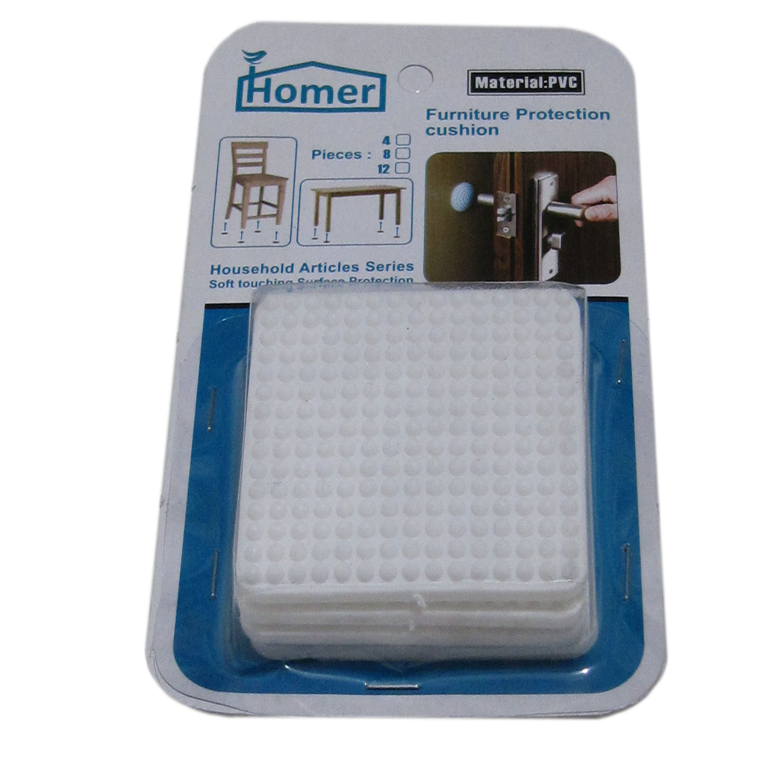 ضربه گیر در هومر مدل RECU کد01 بسته 4 عددی