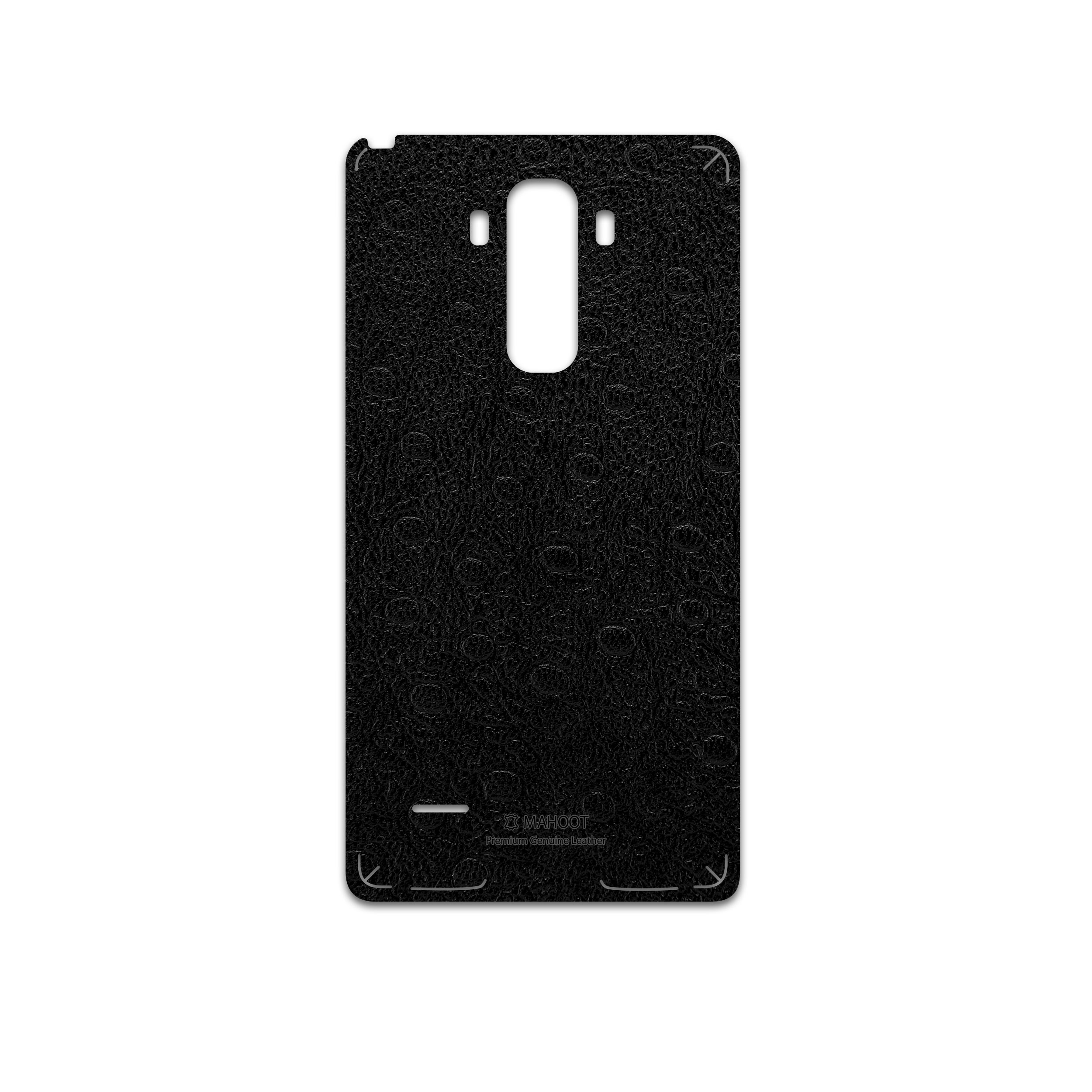 برچسب پوششی ماهوت مدل Ostrich-Leather مناسب برای گوشی موبایل ال جی G4 Stylus