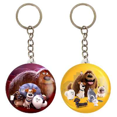 جاکلیدی خندالو مدل زندگی پنهان حیوانات خانگی کد 1066910671 مجموعه 2 عددی