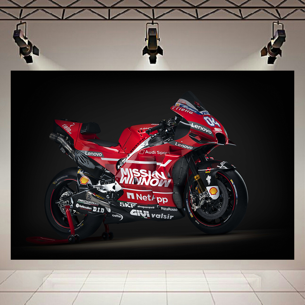 تابلو بوم طرح موتور مدل Ducati Desmosedici gp19 کد AR2958
