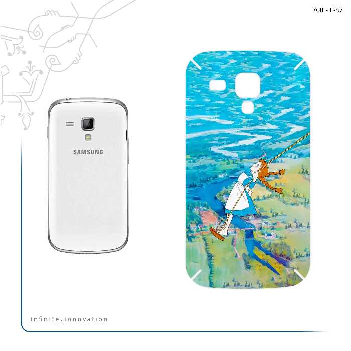 برچسب پوششی ماهوت مدل Anne Of Green Gables مناسب برای گوشی موبایل سامسونگ Galaxy S Duos GT S7562
