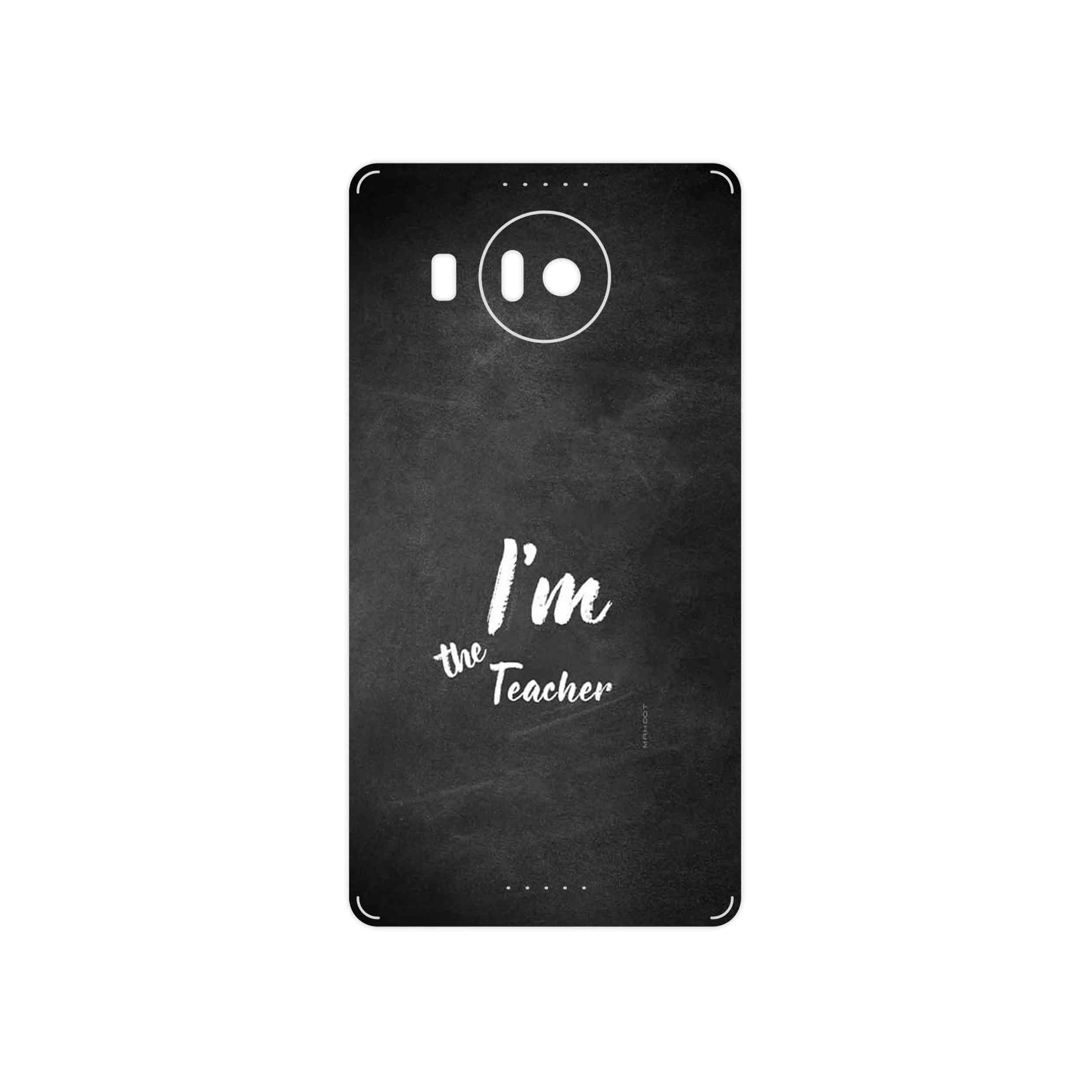 برچسب پوششی ماهوت مدل Teacher مناسب برای گوشی موبایل مایکروسافت Lumia 950 XL
