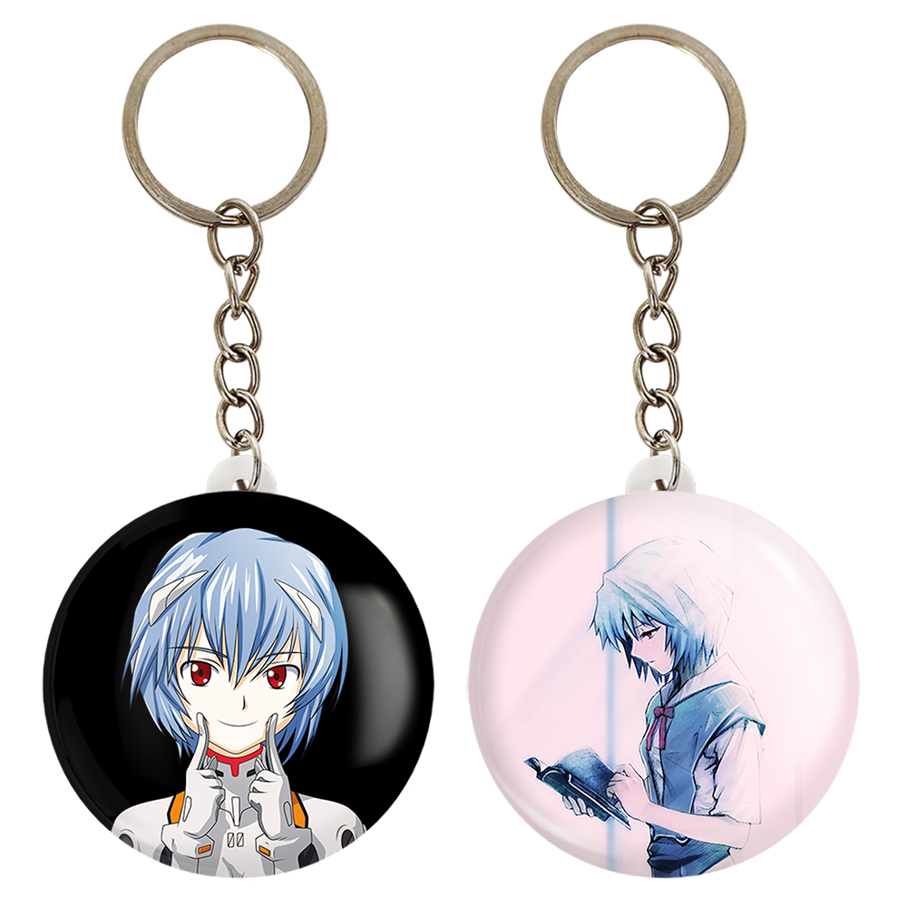 جاکلیدی خندالو مدل ری آیانامی انیمه اونگلیون کد 1380813805 مجموعه 2 عددی