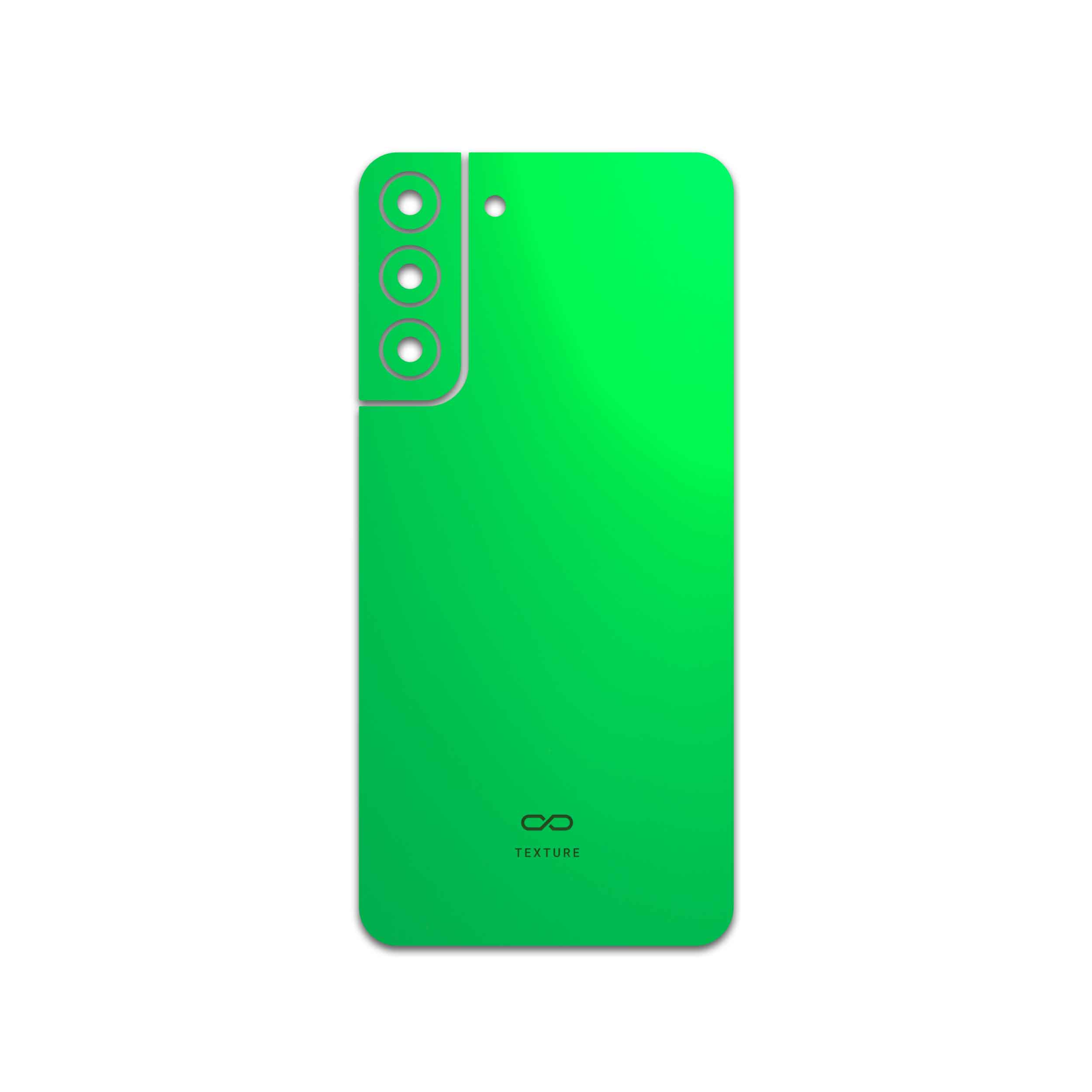 برچسب پوششی ماهوت مدل Matte-Green مناسب برای گوشی موبایل سامسونگ Galaxy S22 Plus 5G