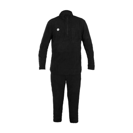 بلوز شلوار هلال میکرو پلار رنگ مشکی