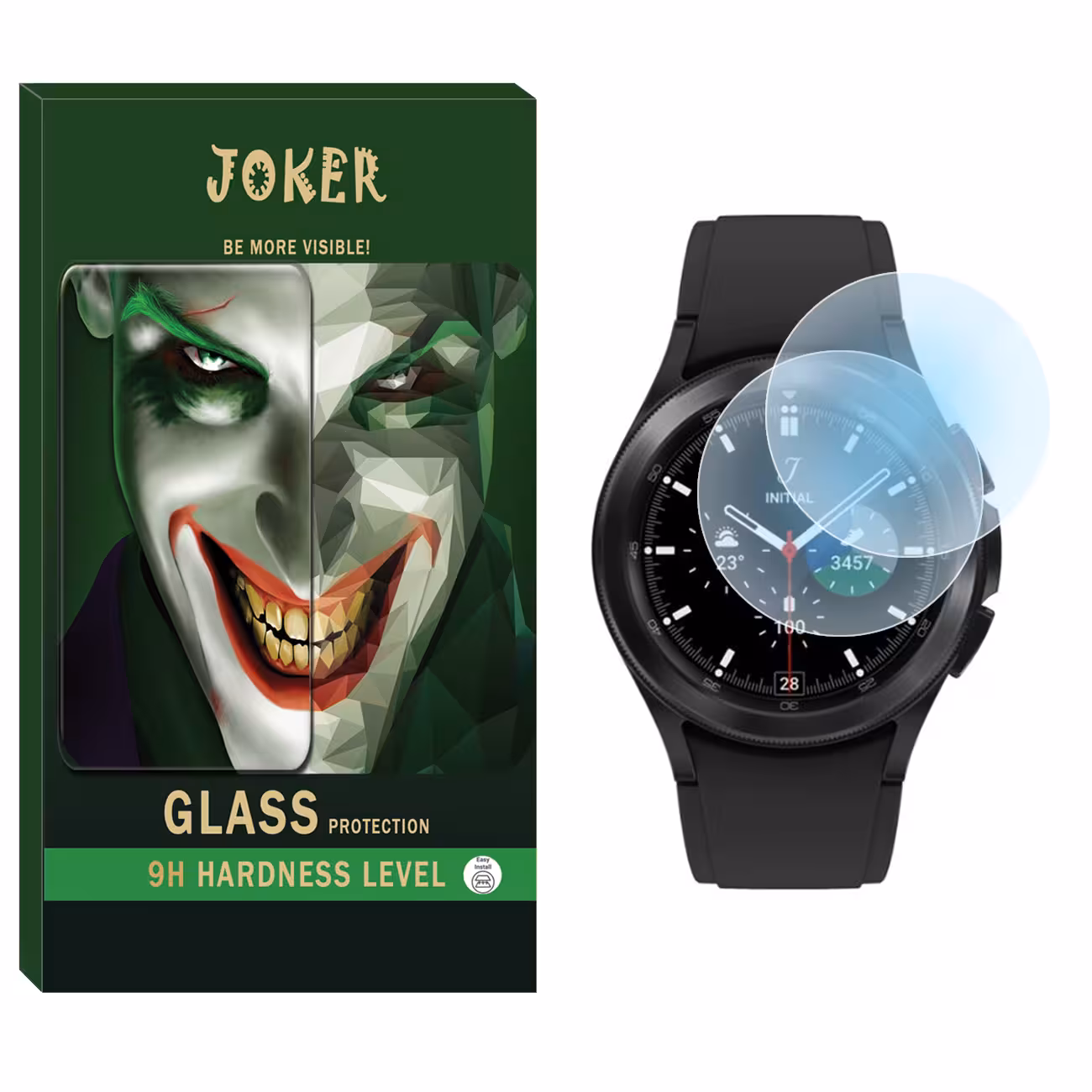 محافظ صفحه نمایش نانو جوکر مدل NJK مناسب برای ساعت هوشمند سامسونگ Galaxy Watch 4 Classic 42mm بسته دو عددی