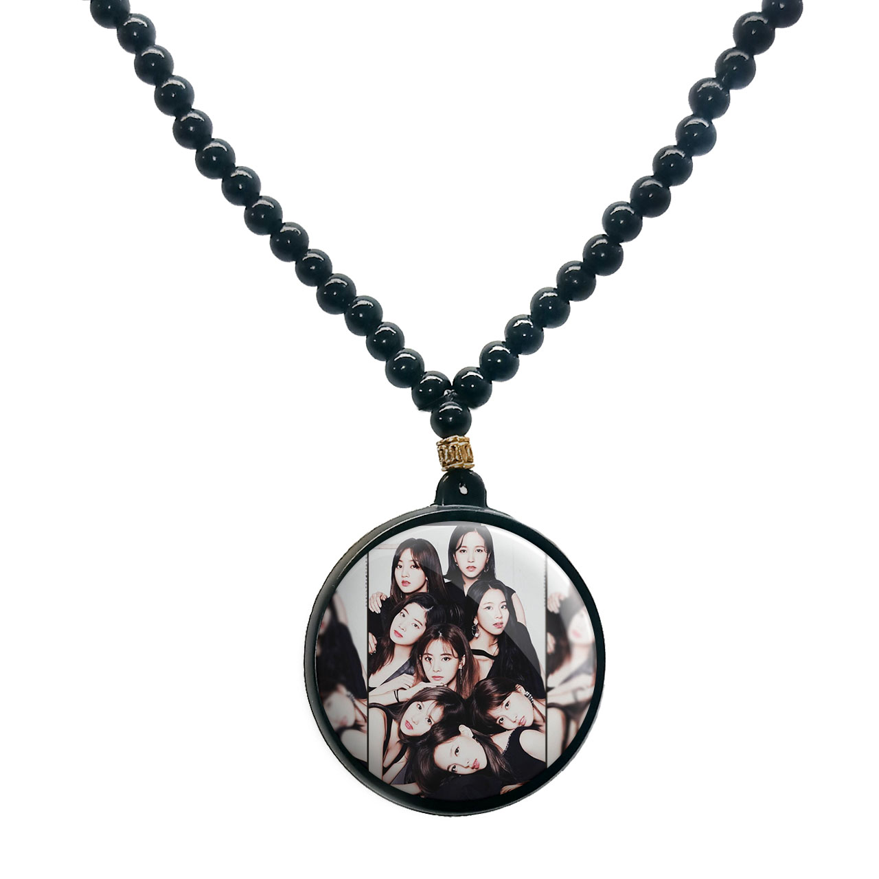 گردنبند پرمانه طرح تو ایس کد pmd.19467 مدل دو طرفه