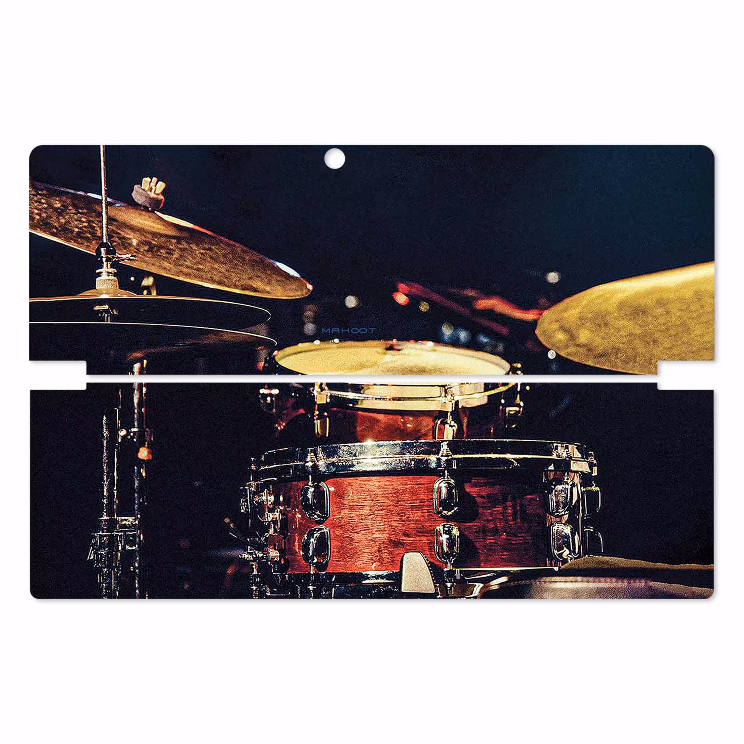 برچسب پوششی ماهوت مدل Drum Kit مناسب برای تبلت لنوو Miix 510 2016