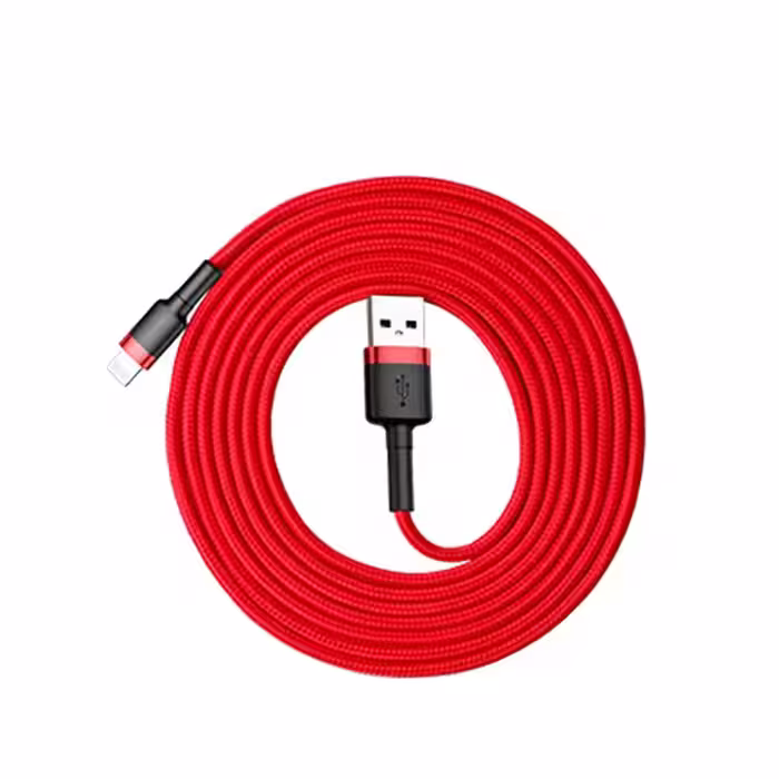 کابل USB به TYPE_C باسئوس  Baseus cafule Cable USB For Type-C 3A 1M Red  Red
