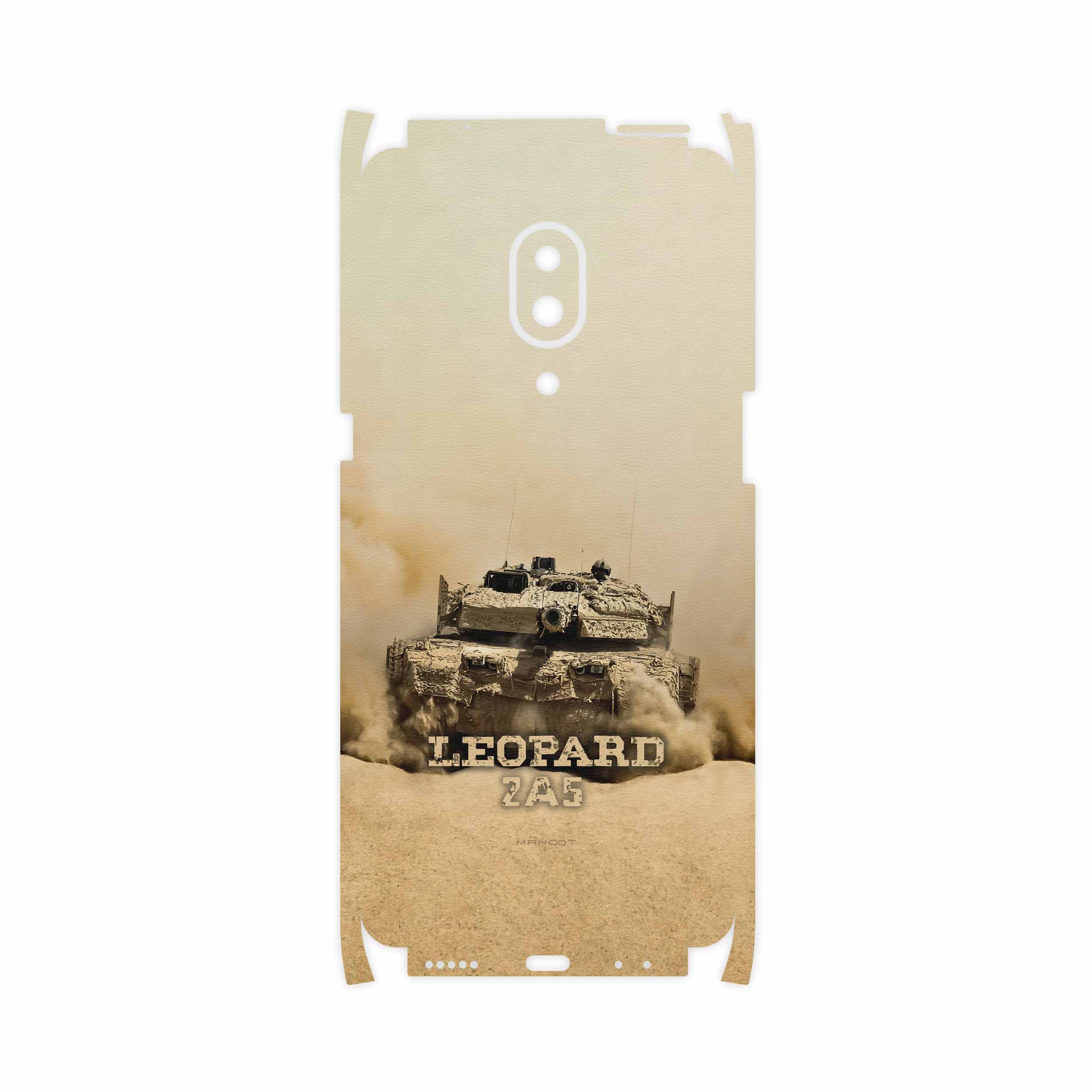 برچسب پوششی ماهوت مدل Leopard 2A5 tank-FullSkin مناسب برای گوشی موبایل لنوو Z5 Pro