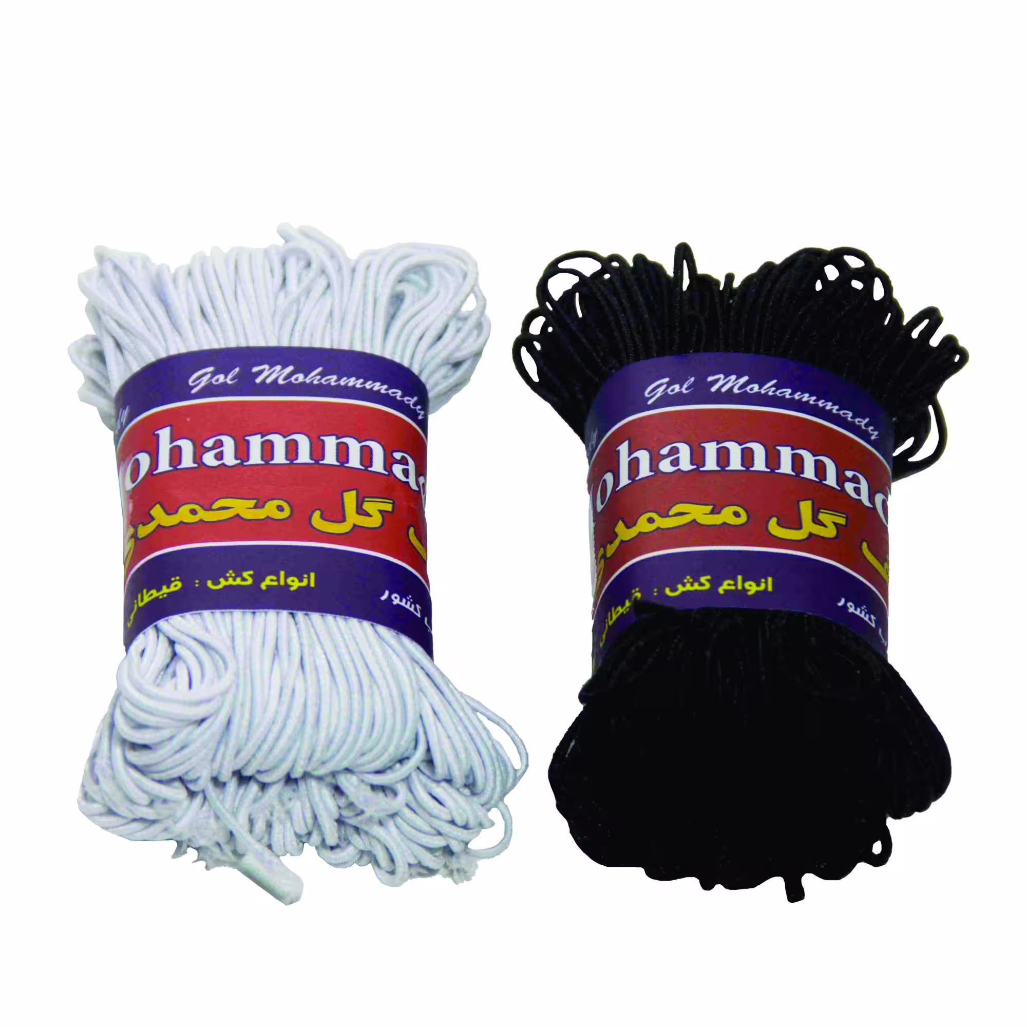 کش قیطان گل محمدی کد 01 طول 100 متر مجموعه 20 عددی