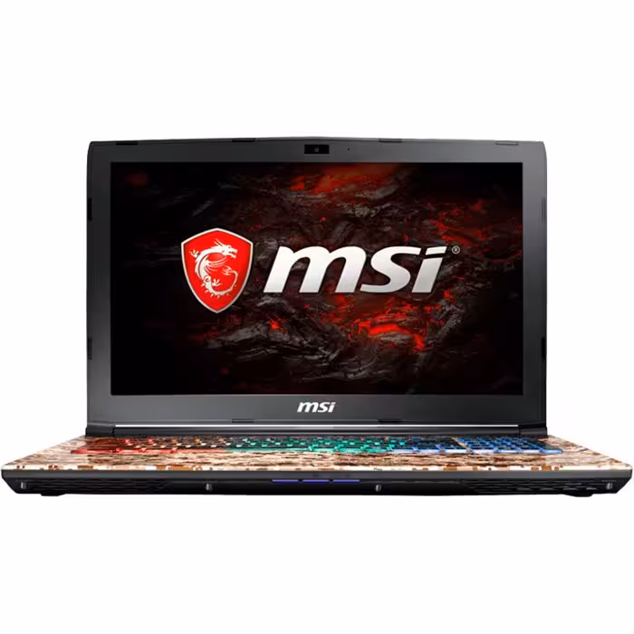 MSI GAMING GE62 7RE CAMO SQUAD LIMITED EDITION-Core i7-16GB-1T 128GB-4GB