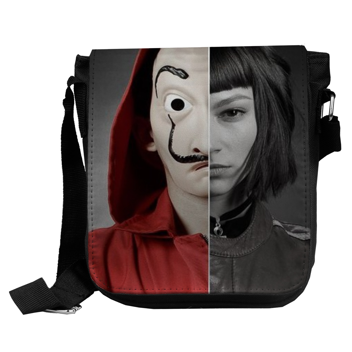 کیف دوشی طرح سریال Money Heist کد KD45