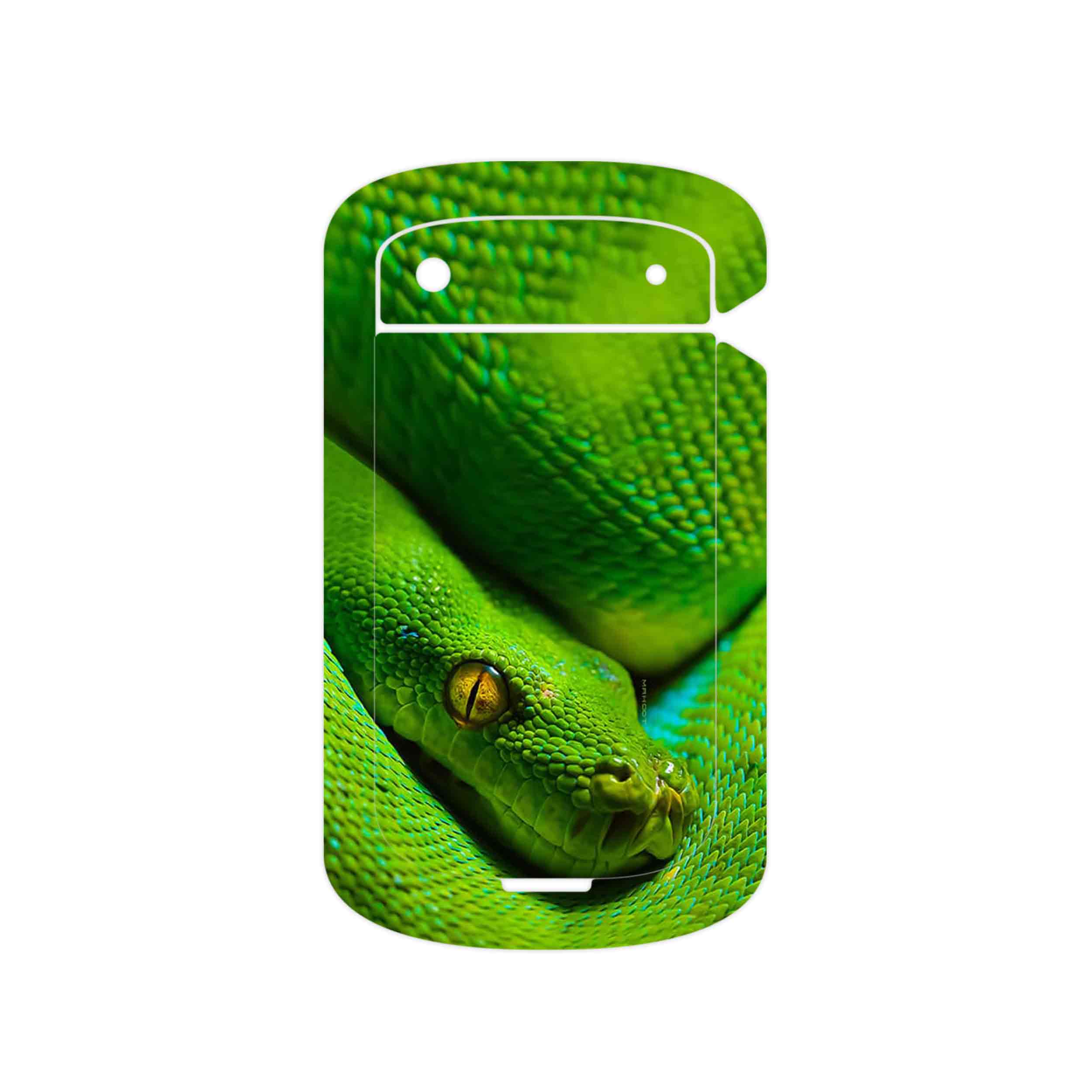 برچسب پوششی ماهوت مدل Snake مناسب برای گوشی موبایل بلک بری Bold Touch 9900