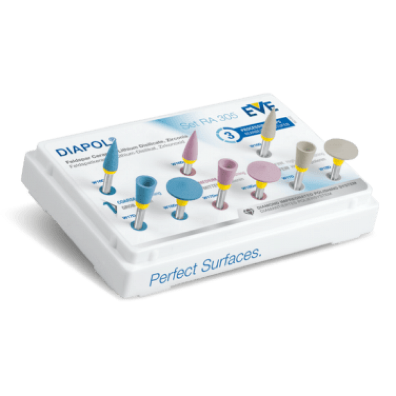 کیت پالیش پرسلنEVE DIAPOL - فروشگاه اینترنتی مواد و تجهیزات دندانپزشکی